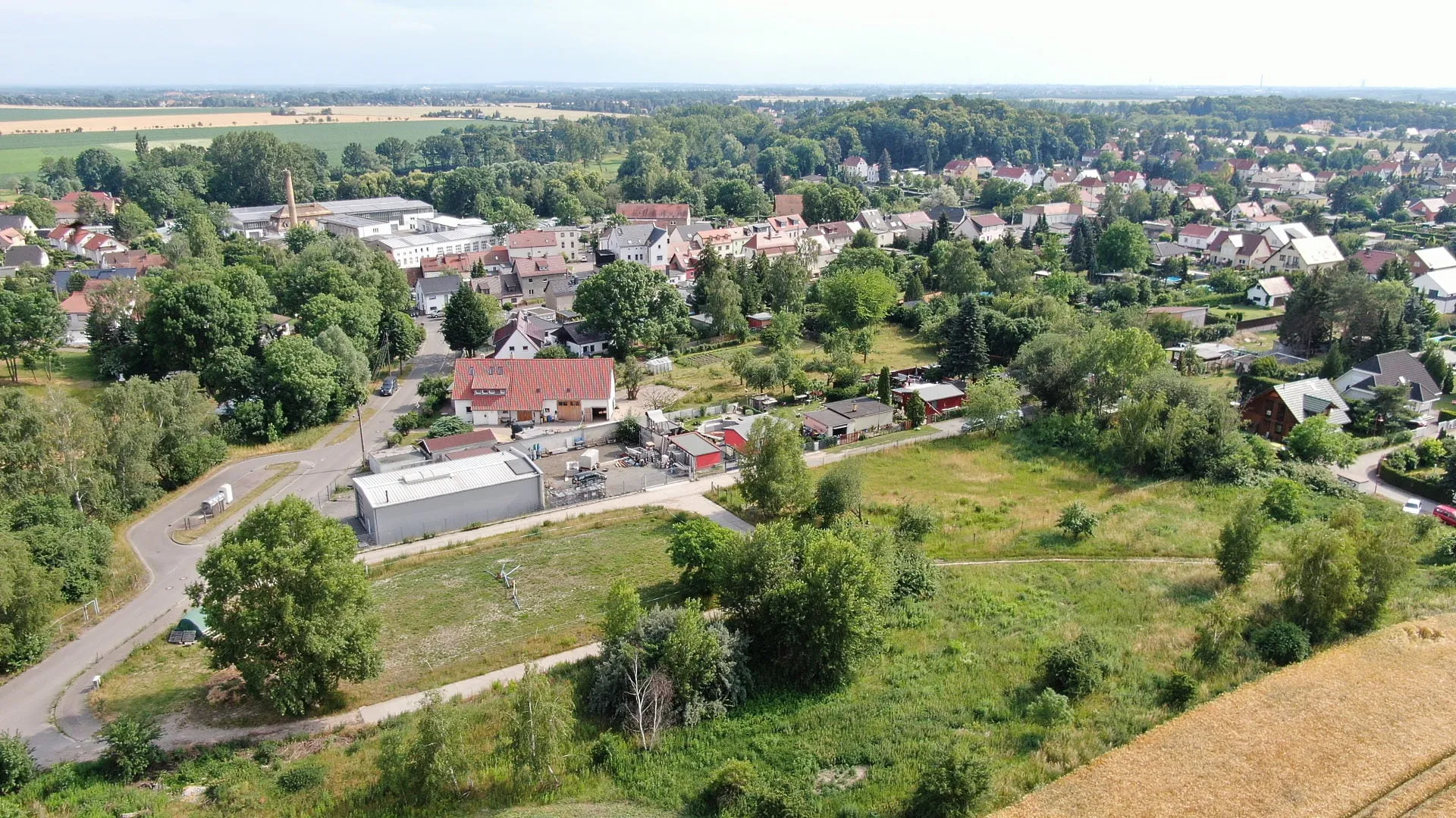 Weitere Luftbildaufnahme
